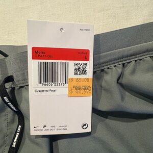 Nike Gray Running Shorts for Men